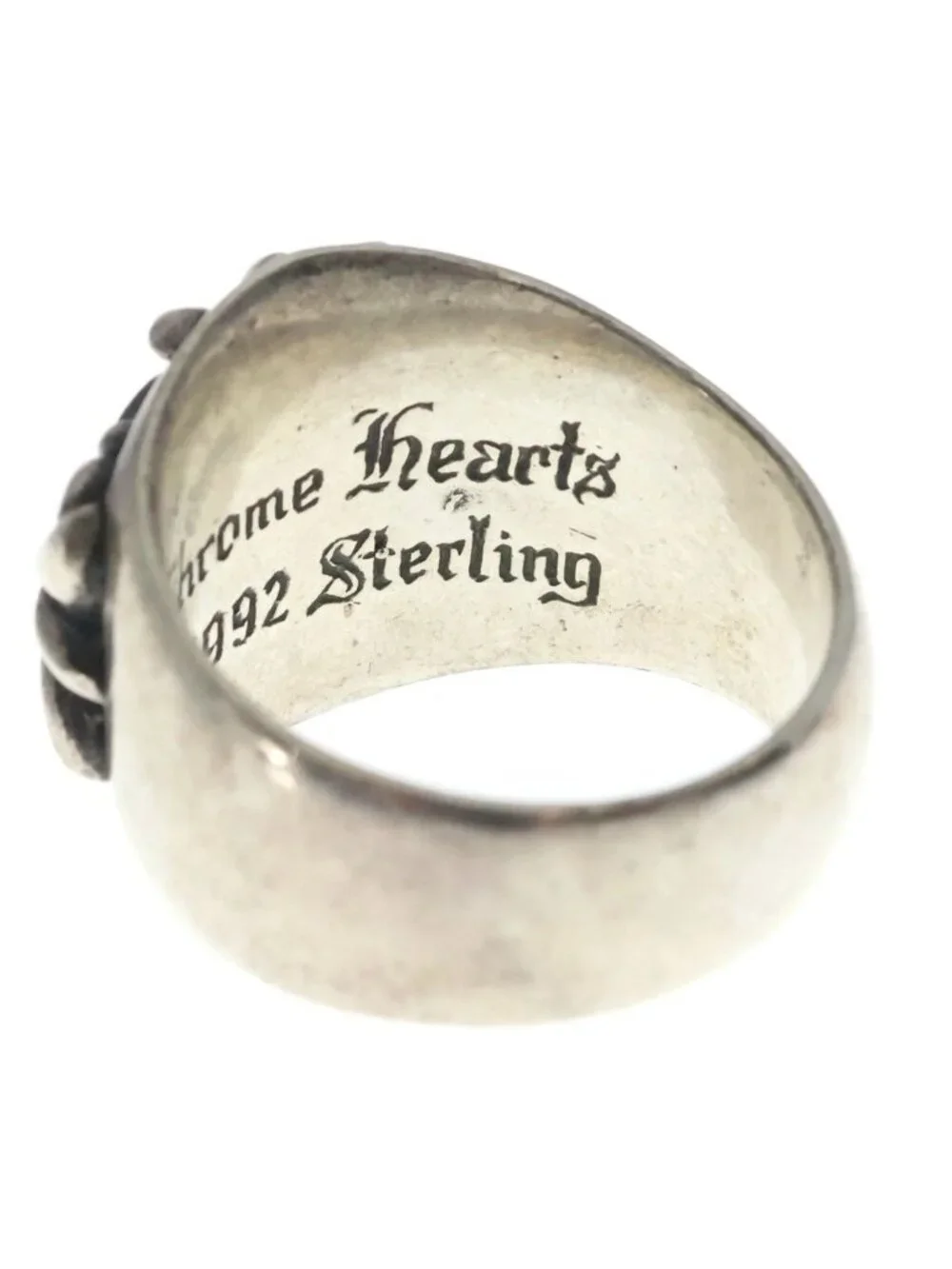 Chrome Hearts keeper ring